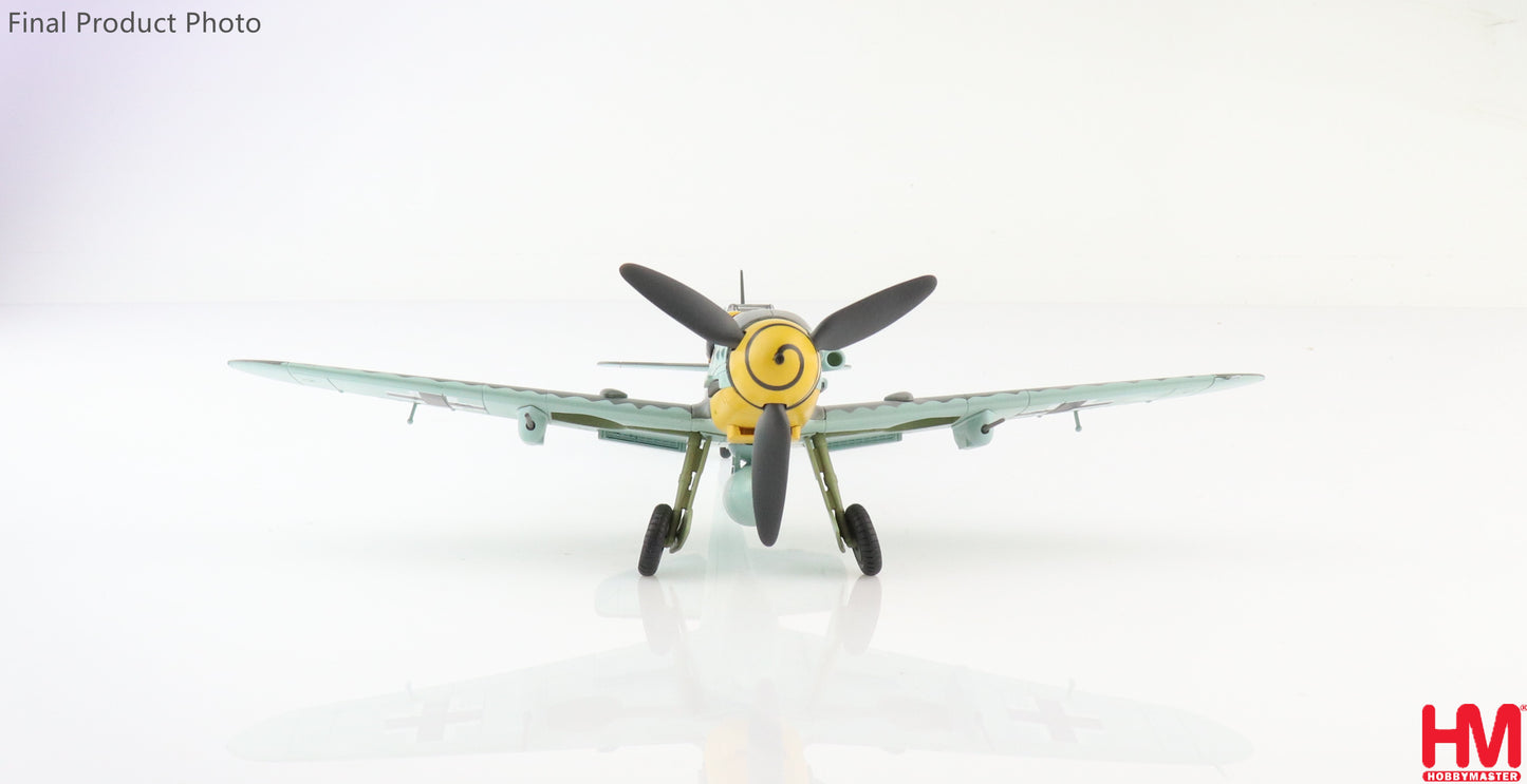 HOBBY MASTER BF 109G-6 YELLOW 6, OFW. ALFRED SURAU