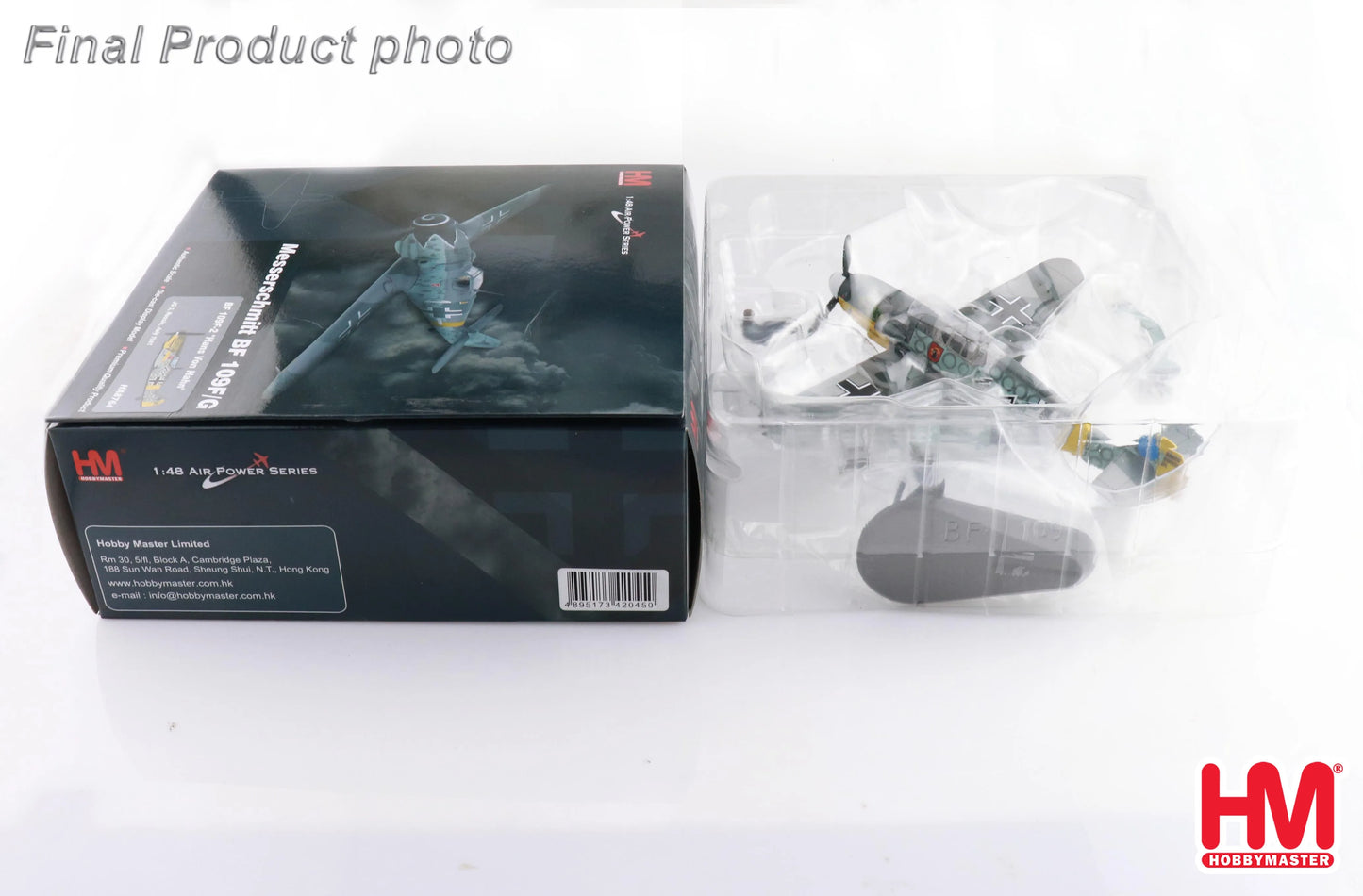 HOBBY MASTER BF 109F-2 JG 3 RUSSIA "HANS VON HAHN" JULY 1941