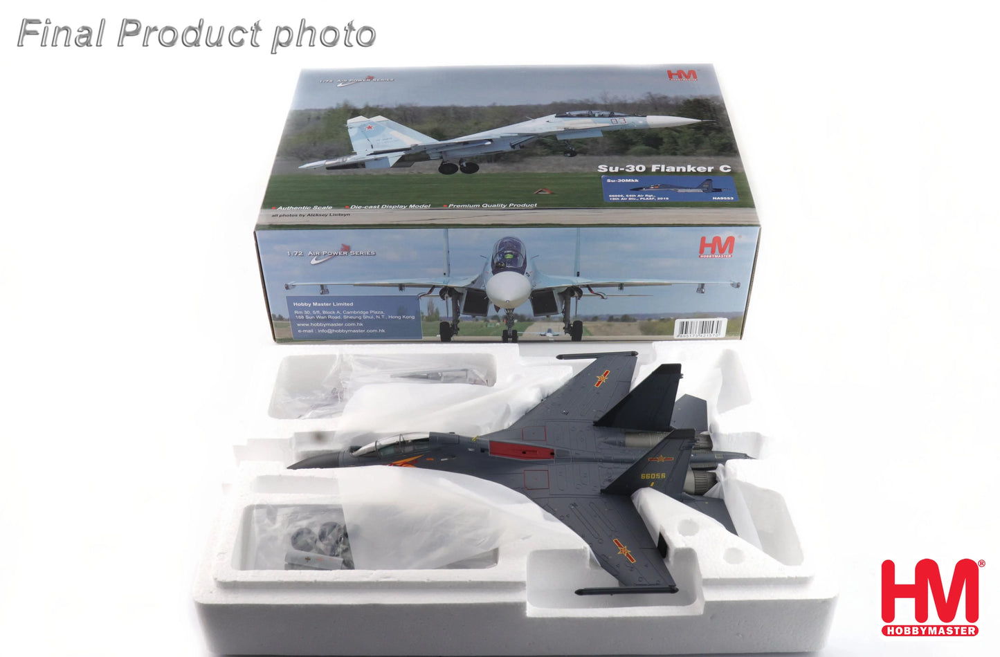 HOBBY MASTER SU-30MKK 20796 5TH AIR RGT. 18TH AIR DIV PLAAF 2016
