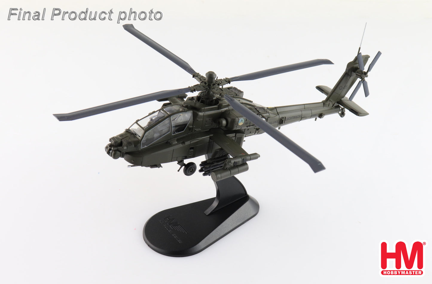 HOBBY MASTER AH-64D APACHE "OPERATION ENDURING FREEDOM" REG: Q-05 RNLAF 2000S