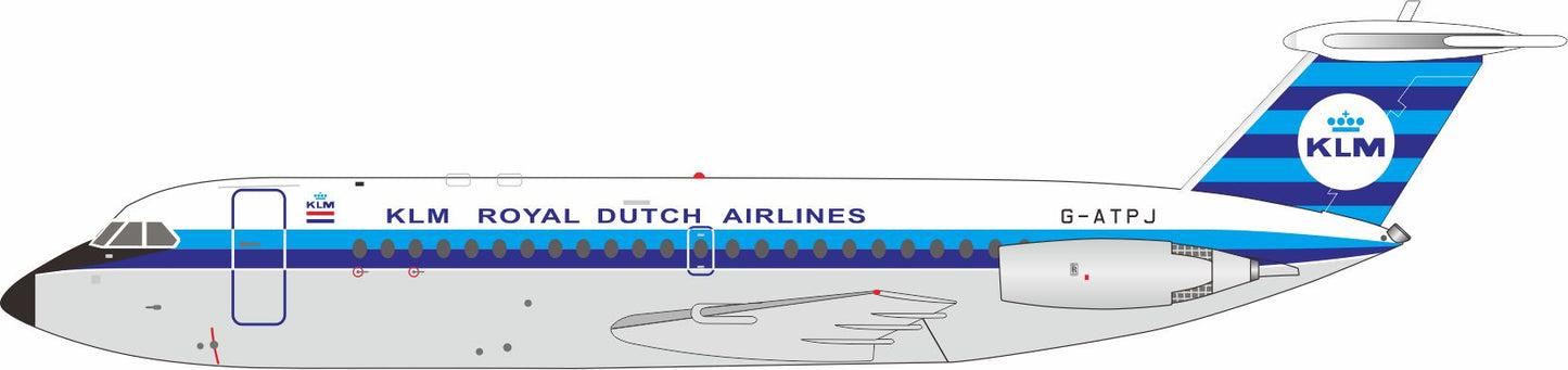 INFLIGHT 200 BAC 111-301AG ONE-ELEVEN ROYAL DUTCH AIRLINES (KLM) REG: G-ATPJ