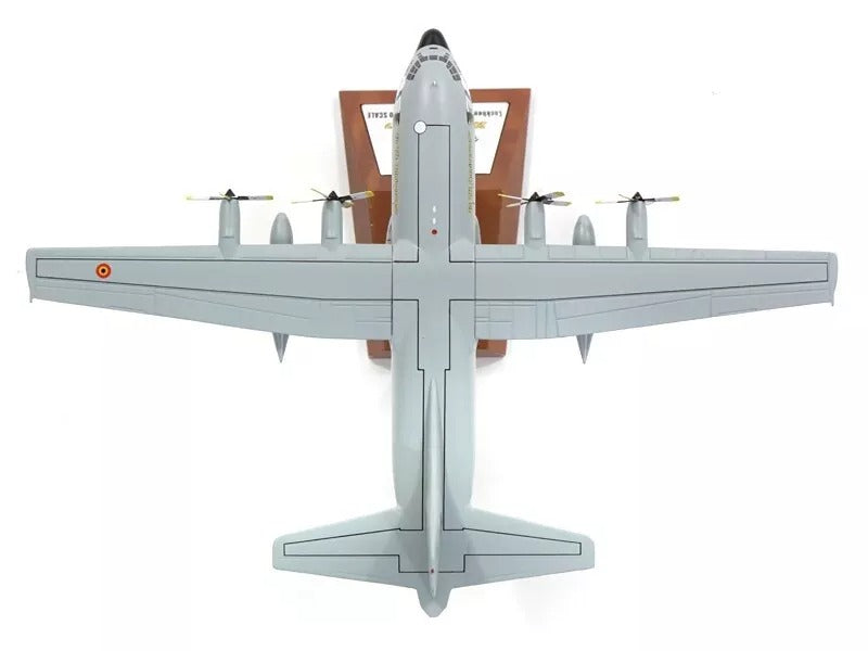 INFLIGHT C-130 HERCULES BELGIUM AIR FORCE "30TH ANNIVERSARY" REG: CH-02