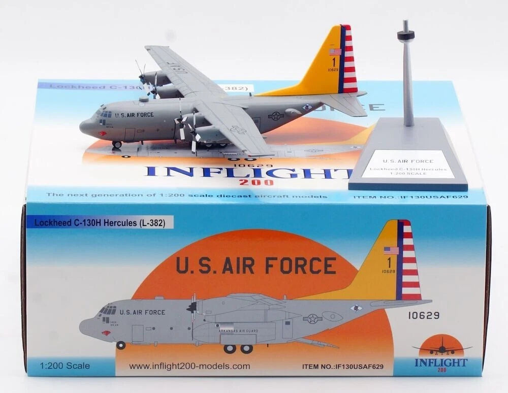 INFLIGHT 200 C-130H HERCULES (L-382) US AIR FORCE REG: 81-0629