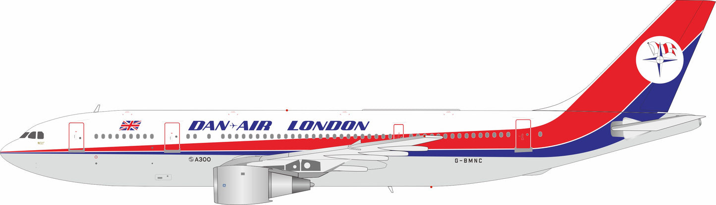 INFLIGHT 200 A300-B4-2C DAN-AIR LONDON REG: G-BMNC