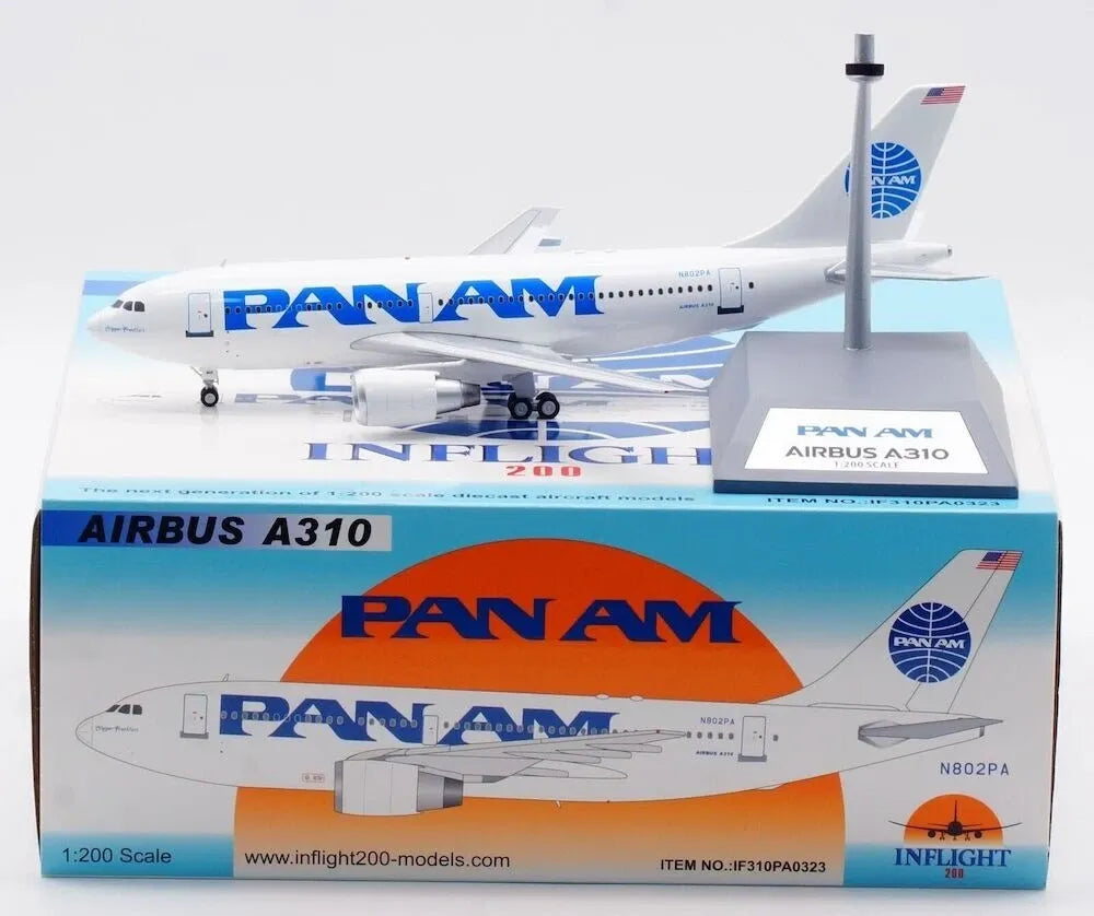 INFLIGHT 200 AIRBUS A310 PAN AM REG: N802PA