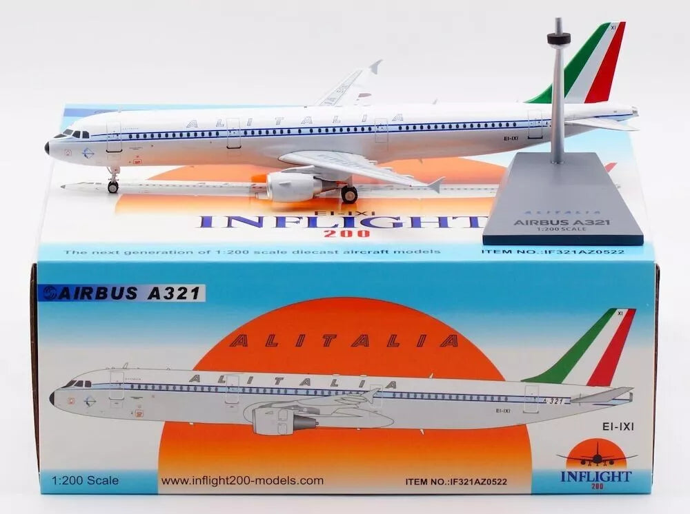 INFLIGHT 200 A321-112 ALITALIA REG: EI-IXI WITH STAND