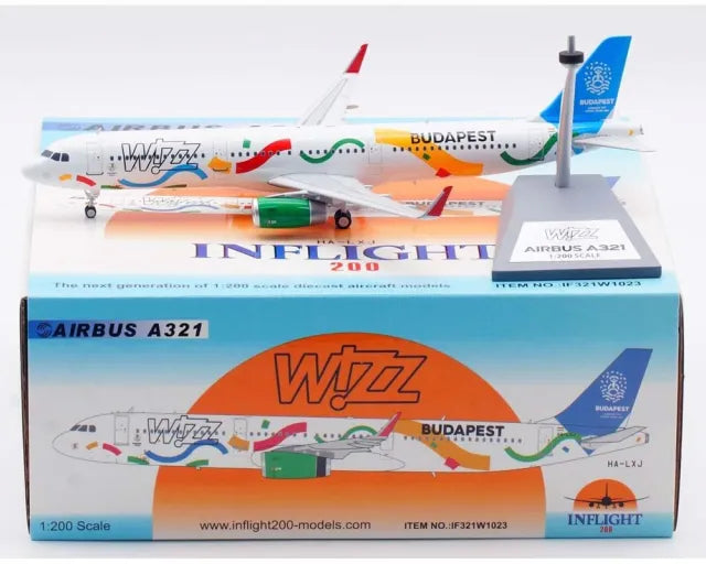 INFLIGHT 200 A321-231 WIZZ AIR REG: HA-LXJ