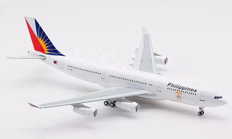 INFLIGHT 200 A340-211 PHILIPPINE AIRLINES "1898-1998 100 KALAYAAN" REG: F-OHPH WITH STAND