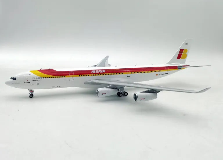 INFLIGHT 200 IBERIA AIRBUS A340-300 REG: EC-HGV WITH STAND