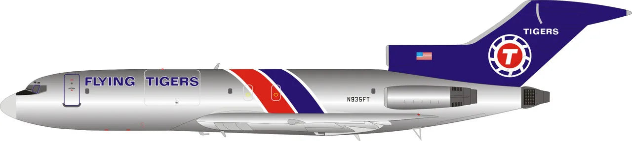 INFLIGHT 200 FLYING TIGERS B727-100 REG: N935FT