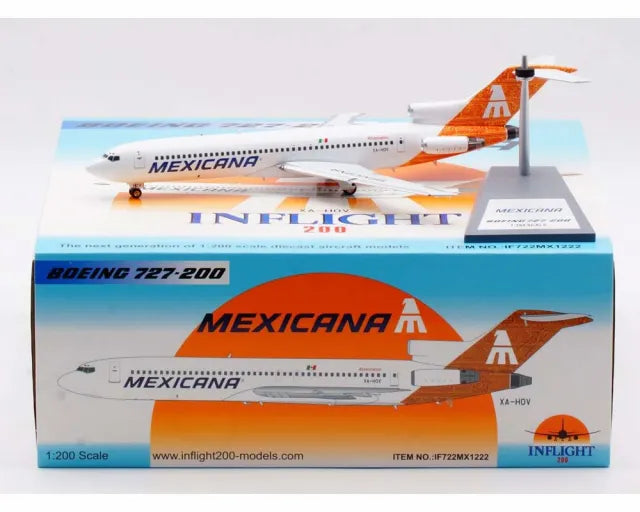 INFLIGHT 200 B727-264/ADV MEXICANA REG: XA-HOV