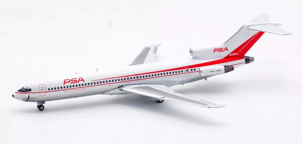 INFLIGHT 200 B727-200 (PSA) PACIFIC SOUTHWEST AIRLINES (POLISHED) REG: N535PS