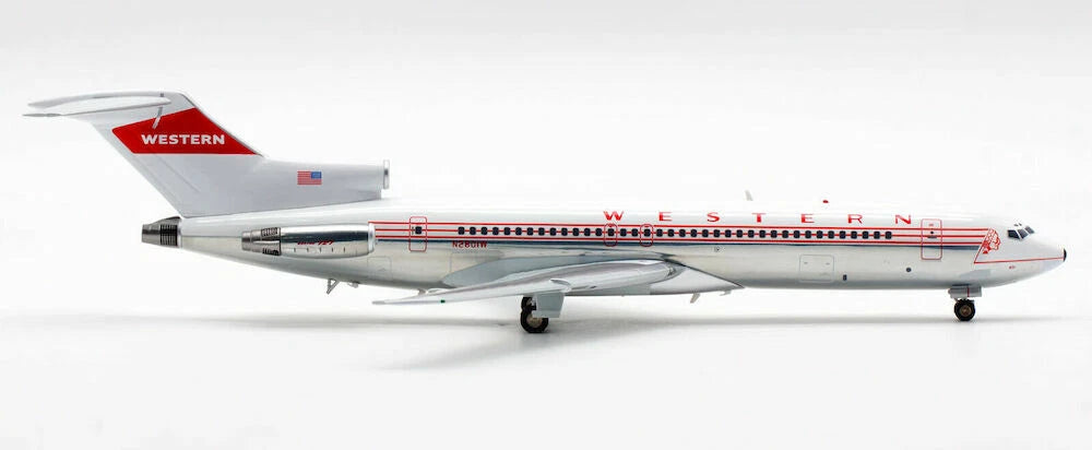 INFLIGHT 200 B727-247 WESTERN AIRLINES (POLISHED) REG: N2801W