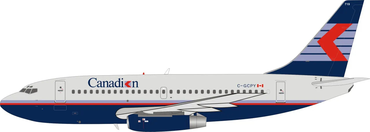 INFLIGHT 200 CANADIAN AIRLINES B737-200 REG: C-GCPY