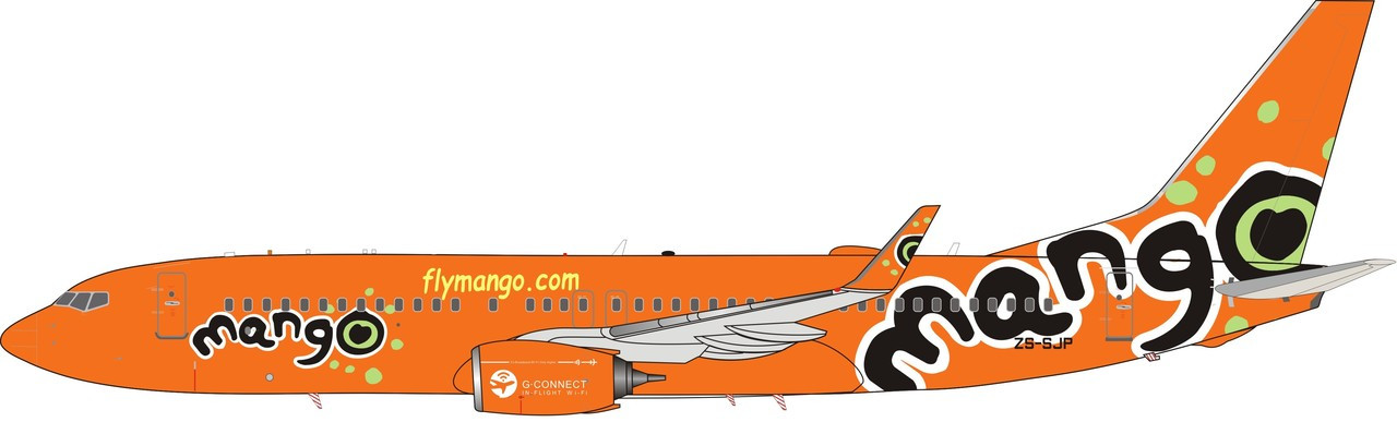 INFLIGHT 200 FLYMANGO.COM B737-800 REG: ZS-SJP