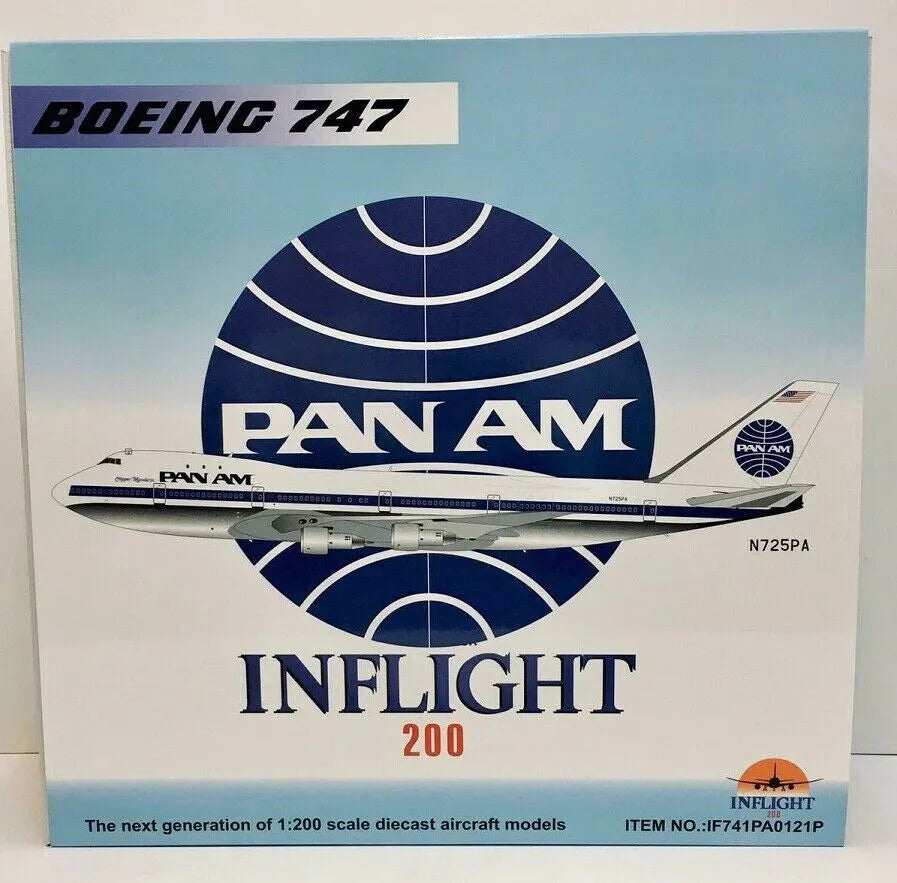 INFLIGHT 200 B747-100 PAN AM REG: N725PA