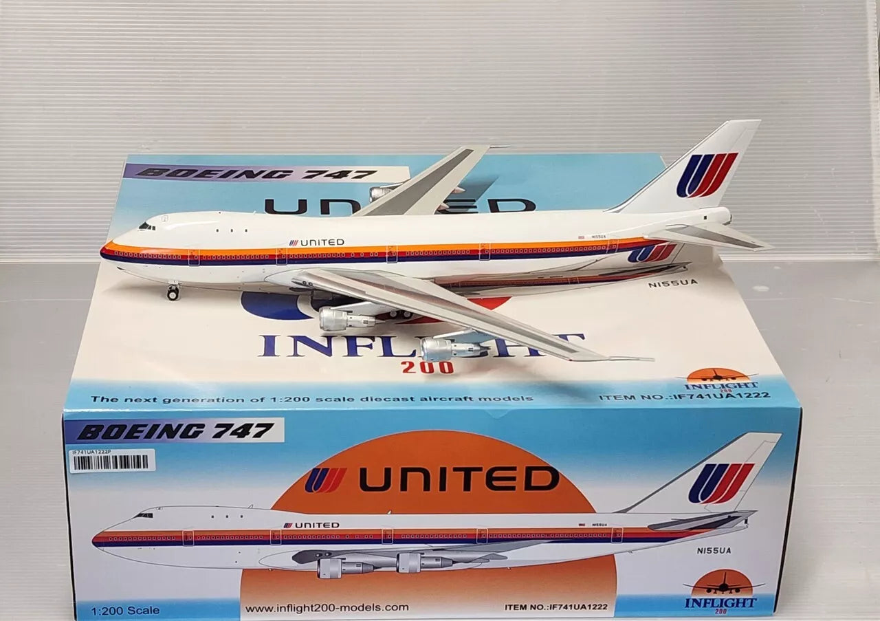 INFLIGHT 200 B747-100 UNITED AIRLINES REG: N155UA