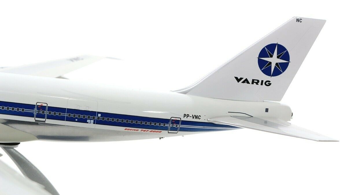 INFLIGHT 200 B747-200 VARIG (POLISHED) REG: PP-VNC
