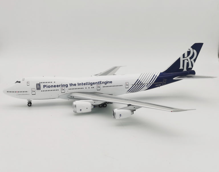 INFLIGHT 200 B747-267B ROLLS-ROYCE "PIONEERING THE INTELLIGENT ENGINE" REG: N787RR