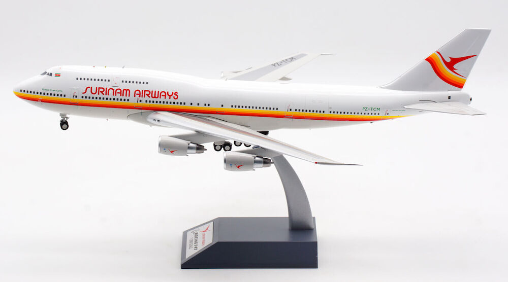 INFLIGHT 200 B747 SURINAM AIRWAYS REG: PZ-TCM