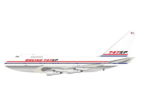 INFLIGHT 200 B747SP HOUSE COLOURS REG: N747SP