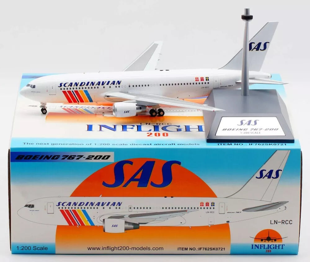INFLIGHT 200 BOEING 767-283/ER SAS REG: LN-RCC