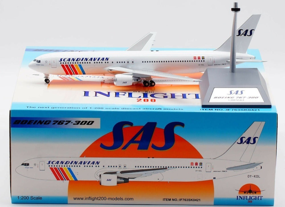 INFLIGHT 200 SAS B767-383/ER REG: OY-KDL