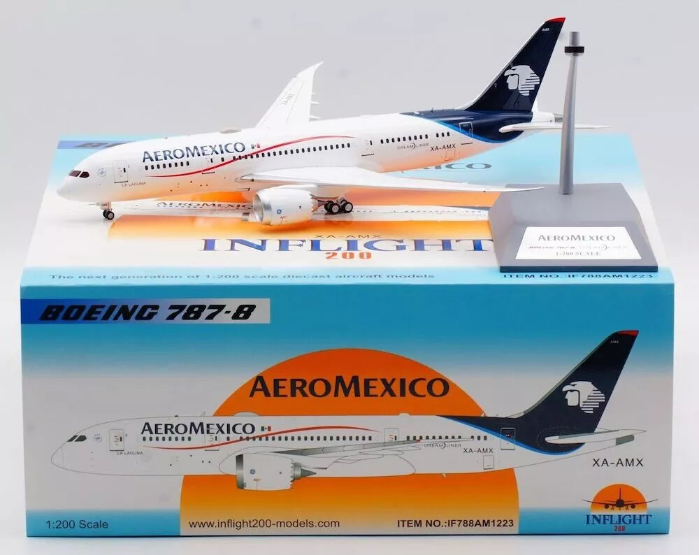 INFLIGHT 200 B787-8 DREAMLINER AEROMEXICO REG: XA-AMX