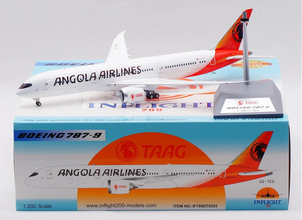 INFLIGHT 200 B787-9 TAAG ANGOLA AIRLINES REG: D2-TEQ
