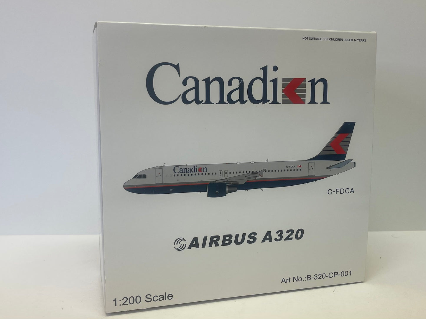 INFLIGHT A320-200 CANADIAN AIRLINES REG: C-FDCA WITH STAND