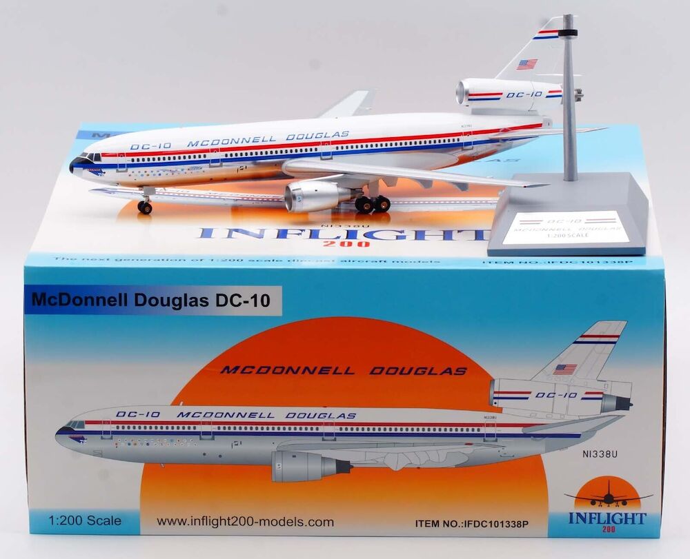 INFLIGHT 200 DC-10-10 (POLISHED) REG: N1338U
