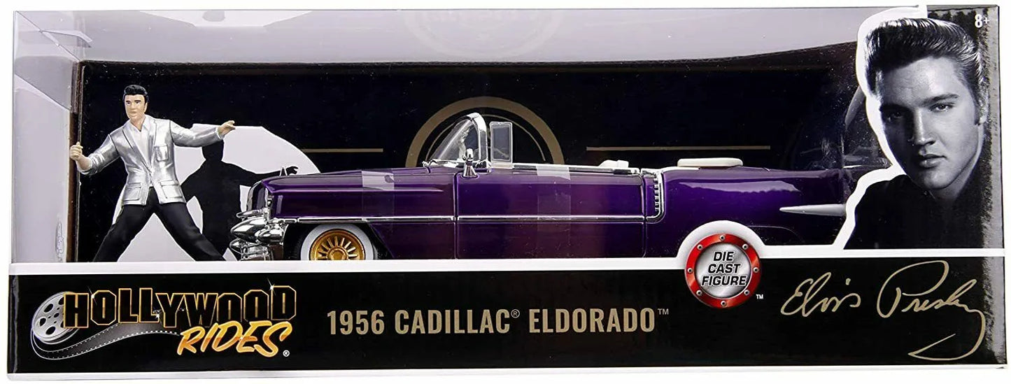 JADA 1956 CADILLAC ELDORADO + ELVIS FIGURE