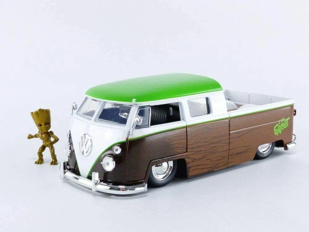 JADA 1963 VW MICROBUS WITH GROOT FIGURINE