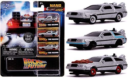 JADA NANO BACK TO THE FUTURE 3 CAR ASSORTMENT