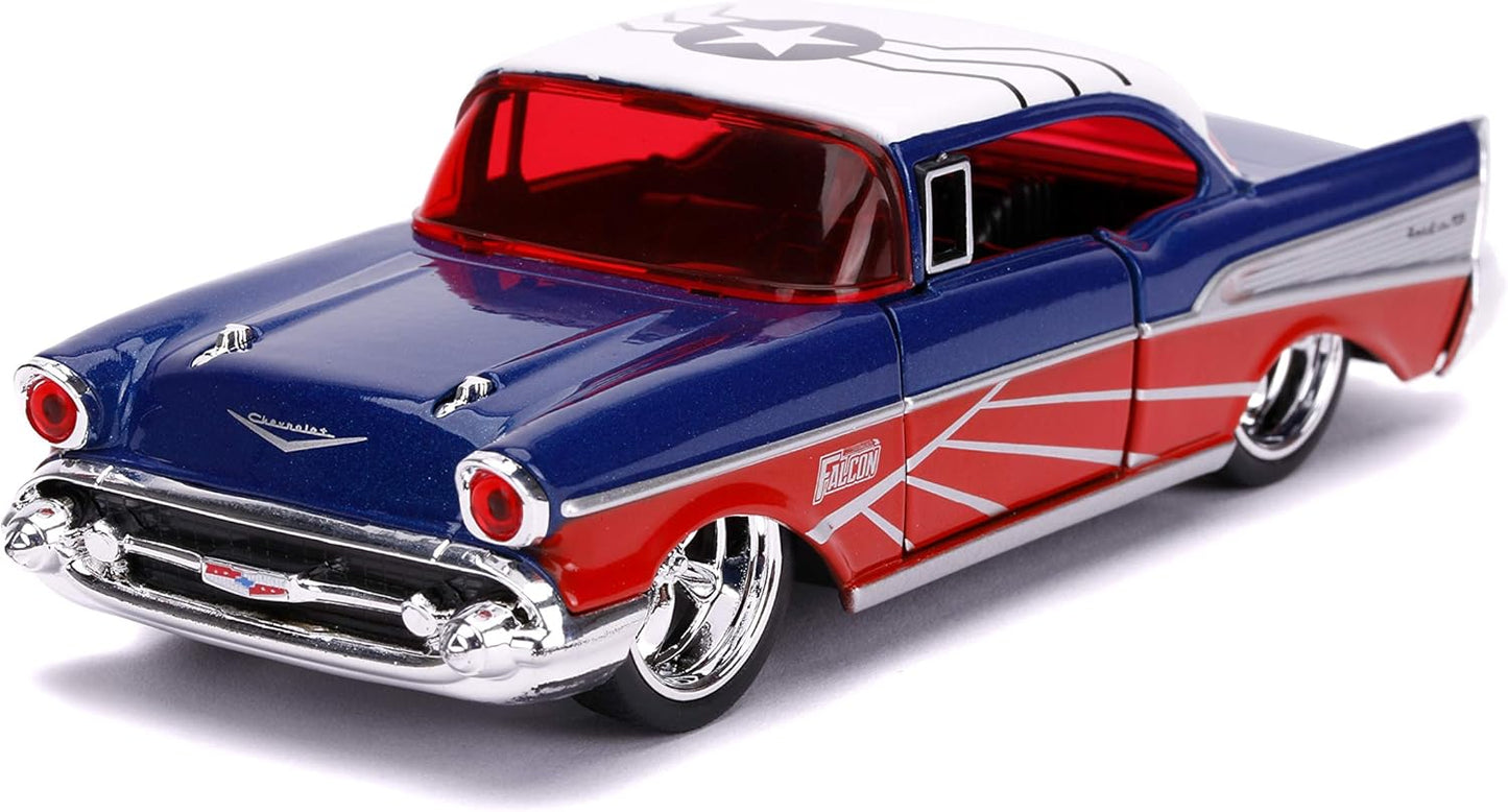 JADA 1957 CHEVY BEL AIR FALCON MARVEL AVENGERS