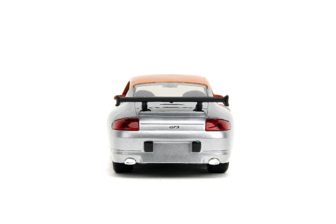 JADA PINK SLIPS PORSCHE 911 GT3 RS ORANGE GRADIENT CANDY SILVER