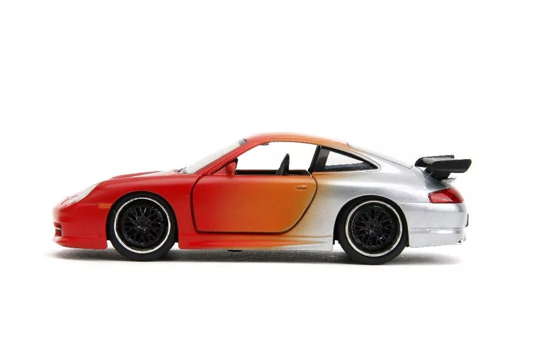 JADA PINK SLIPS PORSCHE 911 GT3 RS ORANGE GRADIENT CANDY SILVER