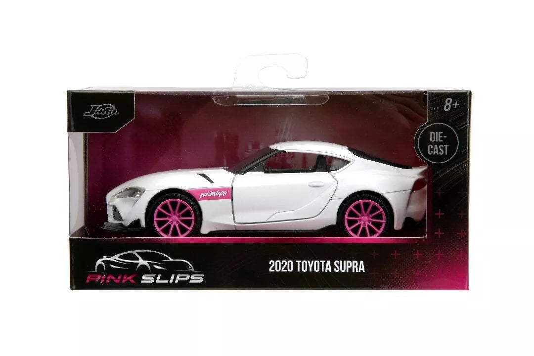 JADA PINK SLIPS 2020 TOYOTA GR SUPRA PEARL WHITE