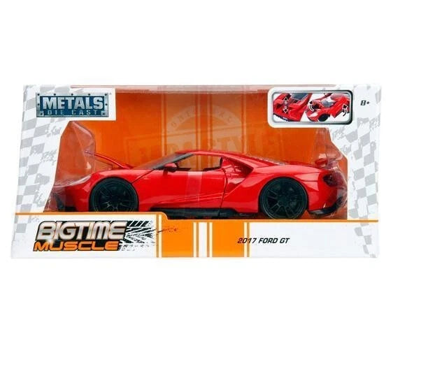 JADA FORD GT RED WITH BLACK STRIPES 2021 HERITAGE EDITION