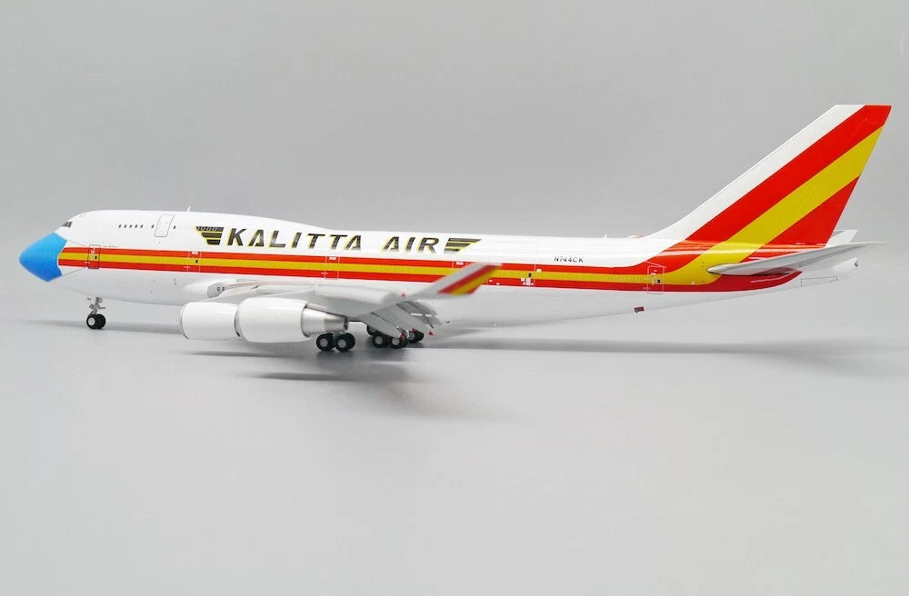 JC WINGS B747-400(BCF) KALITTA AIR "MASK LIVERY" (FLAPS DOWN) REG: N744CK