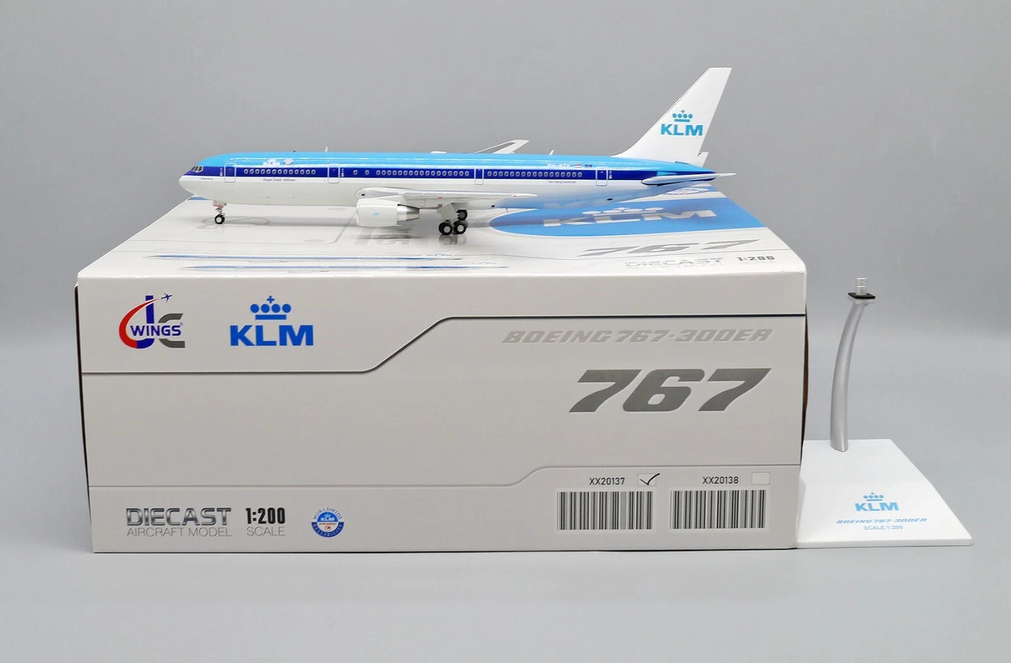 JC WINGS B767-300ER ROYAL DUTCH AIRLINES (KLM) REG: PH-BZK