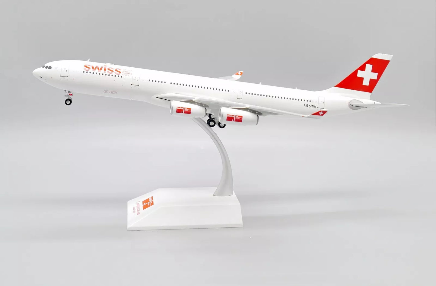 JC WINGS A340-300 SWISS OC REG: HB-JMN