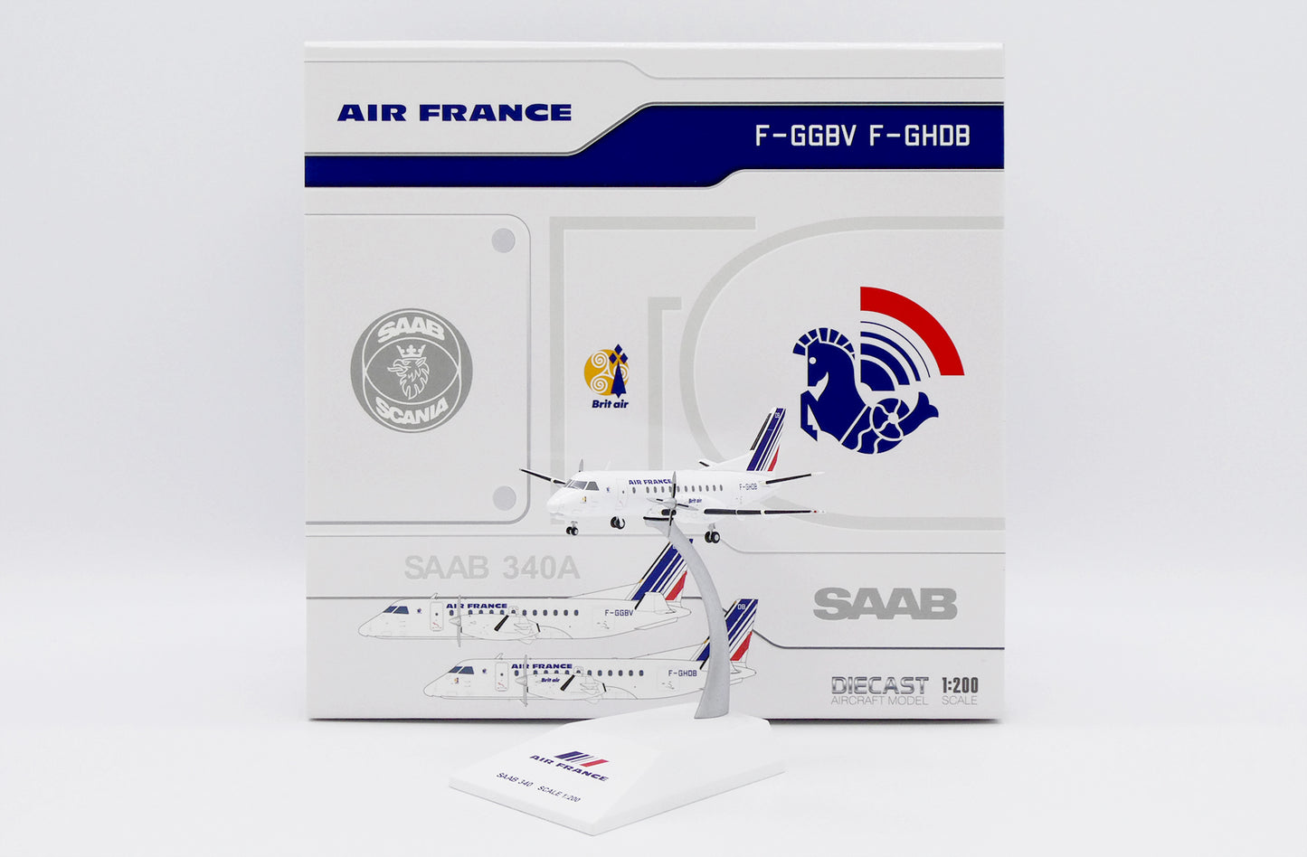 JC WINGS 340 AIR FRANCE (BRIT AIR) REG: F-GHDB