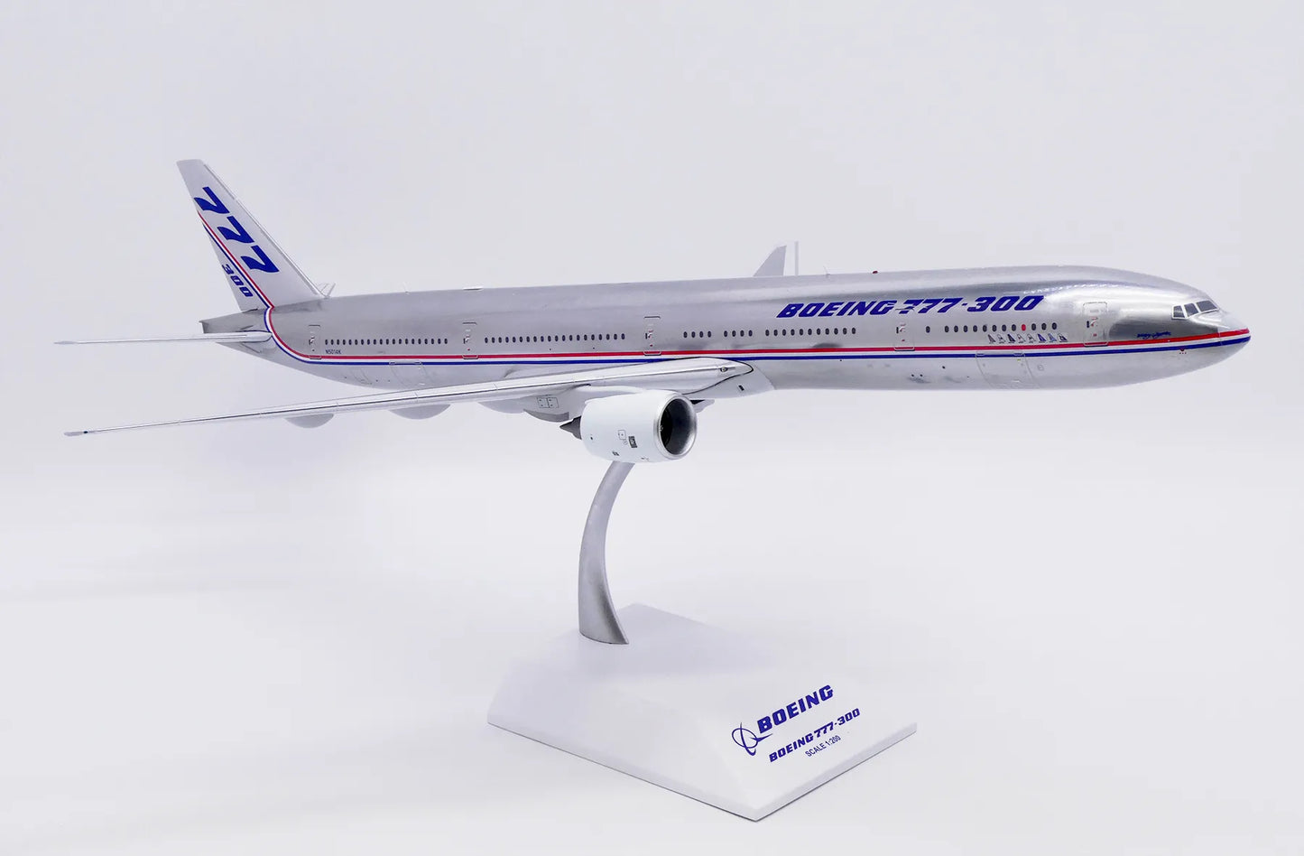 JC WINGS B777-300 HOUSE COLOUR "WORKING TOGETHER" (POLISHED) REG: N5014K