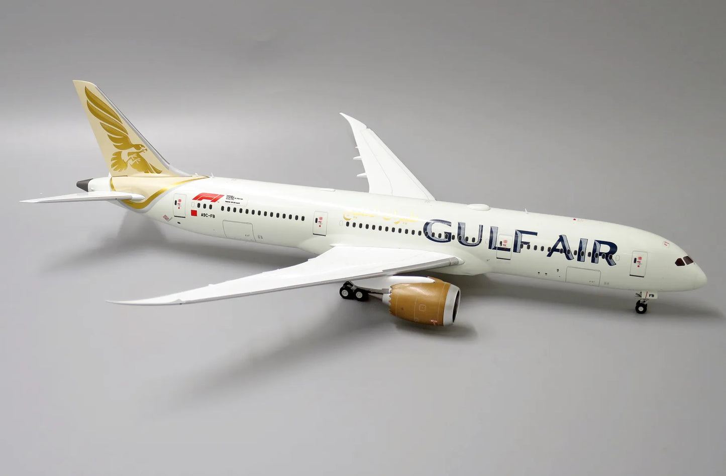 JC WINGS B787-9 DREAMLINER GULF AIR REG: A9C-FB