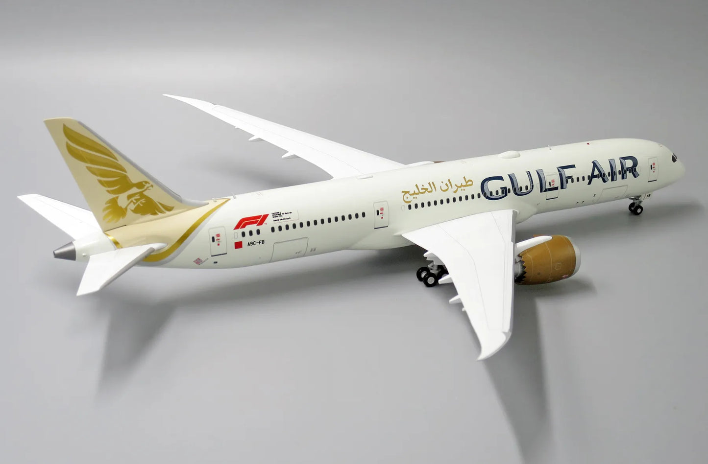 JC WINGS B787-9 DREAMLINER GULF AIR REG: A9C-FB