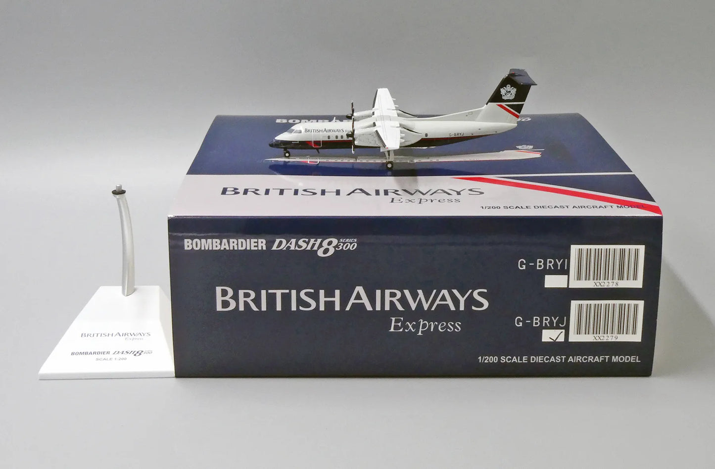 JCWINGS DASH 8 Q300 BRITISH AIRWAYS EXPRESS "LANDOR LIVERY" REG: G-BRYJ