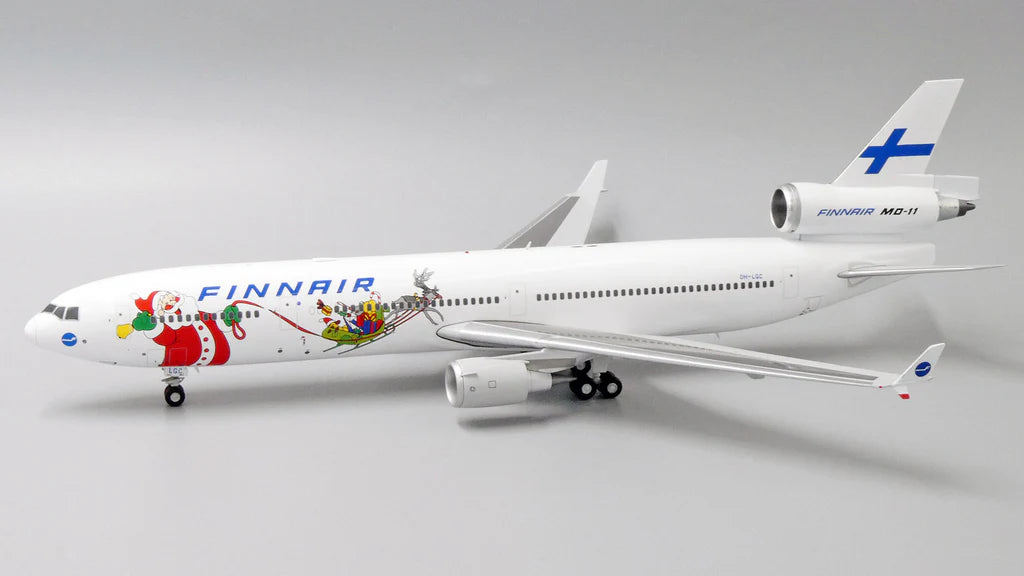 JC WINGS MCDONNELL DOUGLAS MD-11 FINNAIR "SANTA CLAUS" REG: OH-LGC