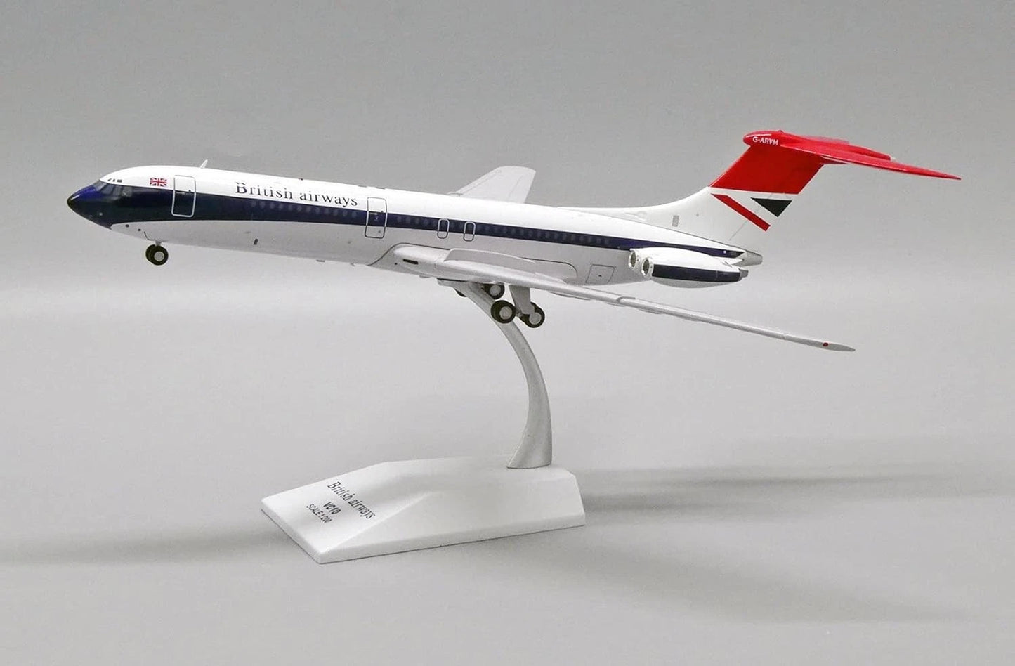JC WINGS VC10 BRITISH AIRWAYS VICKERS REG: G-ARVM LTD 220 PCS