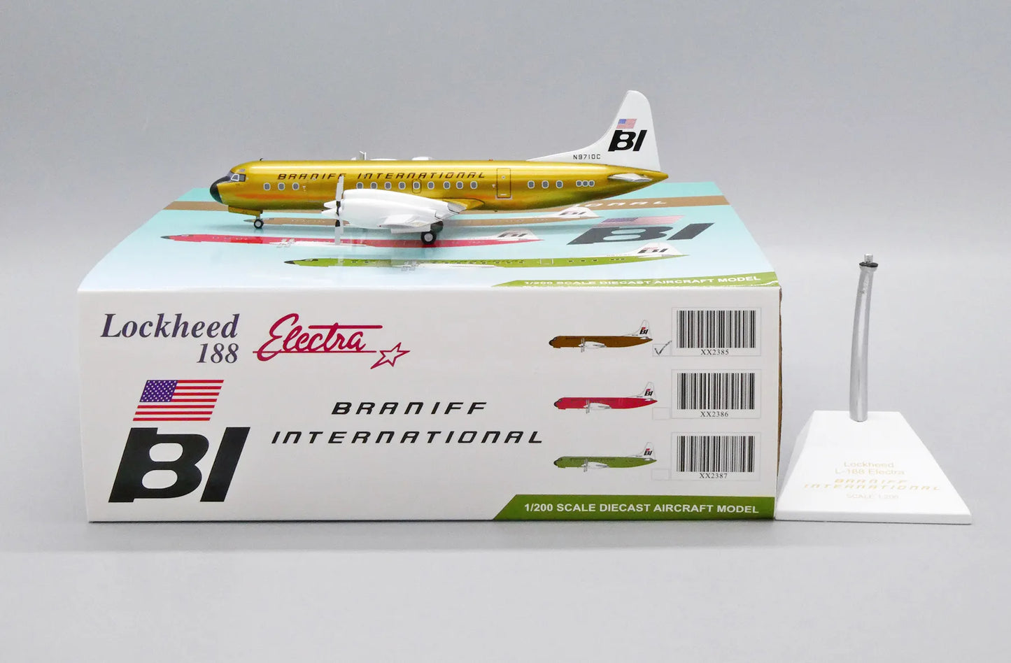 JC WINGS L-188C ELECTRA BRANIFF INTERNATIONAL AIRWAYS REG: N9710C